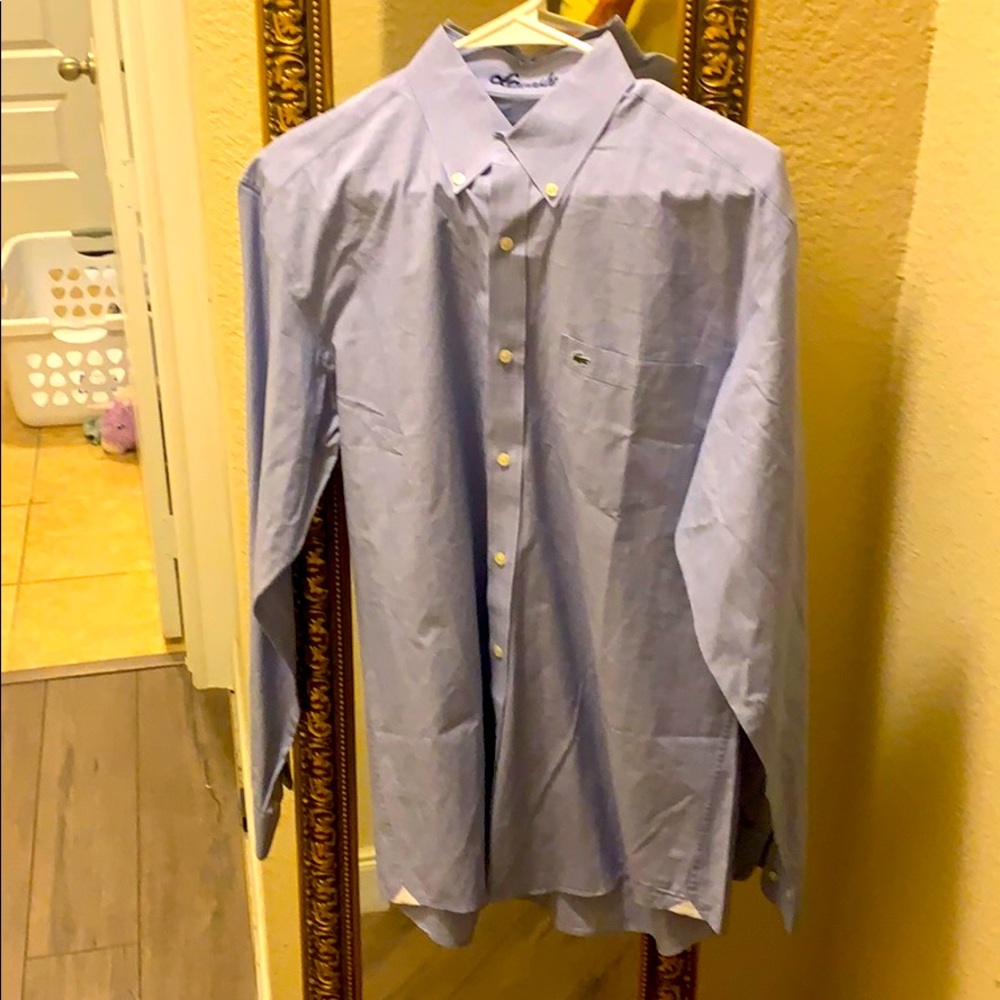 Lacoste Button-Down Dress Shirt